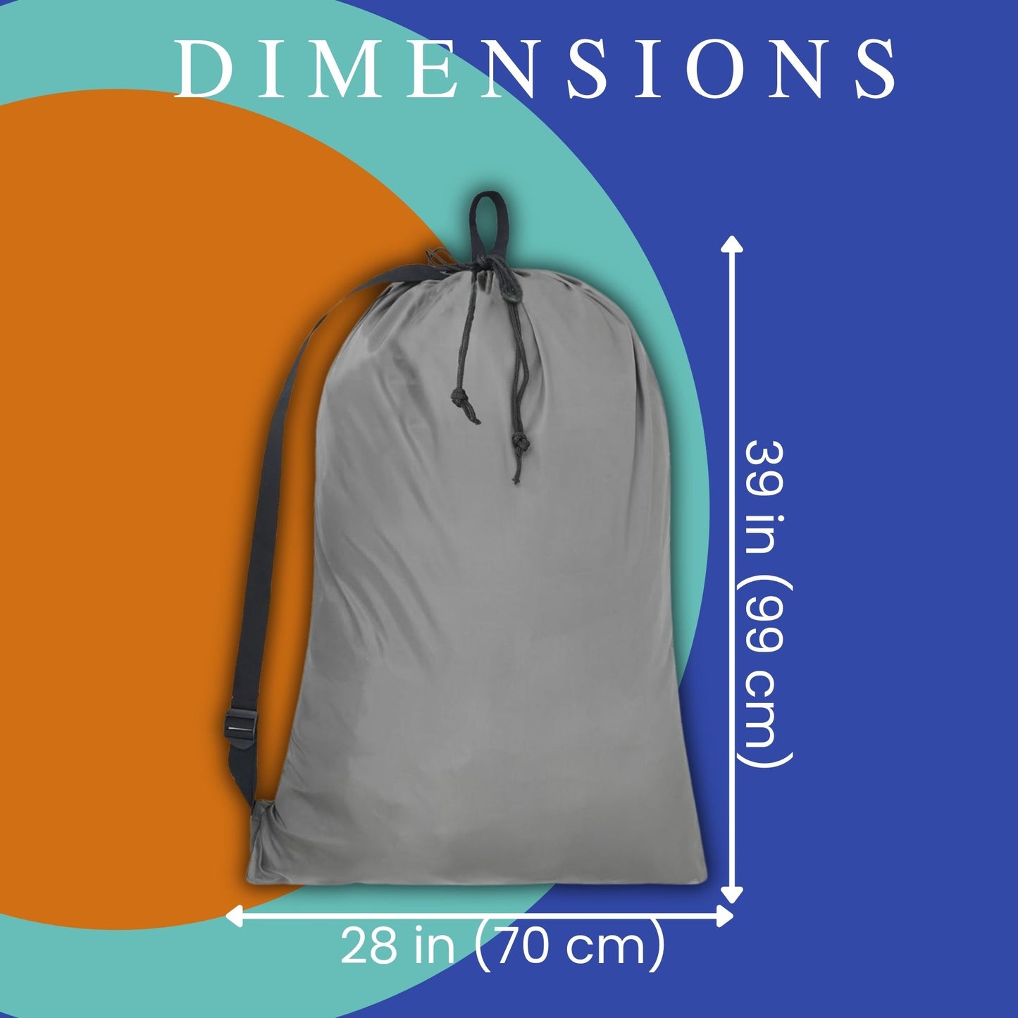 Laundry Backpack with Straps (Gray) and 1 pack Laundry Detergent Sheets and 1 pack Fabric Softener Dryer Sheets