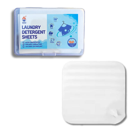 Journey Breeze Laundry Detergent Sheets, Fresh Linen Scent, 30 Count and Sink Stopper