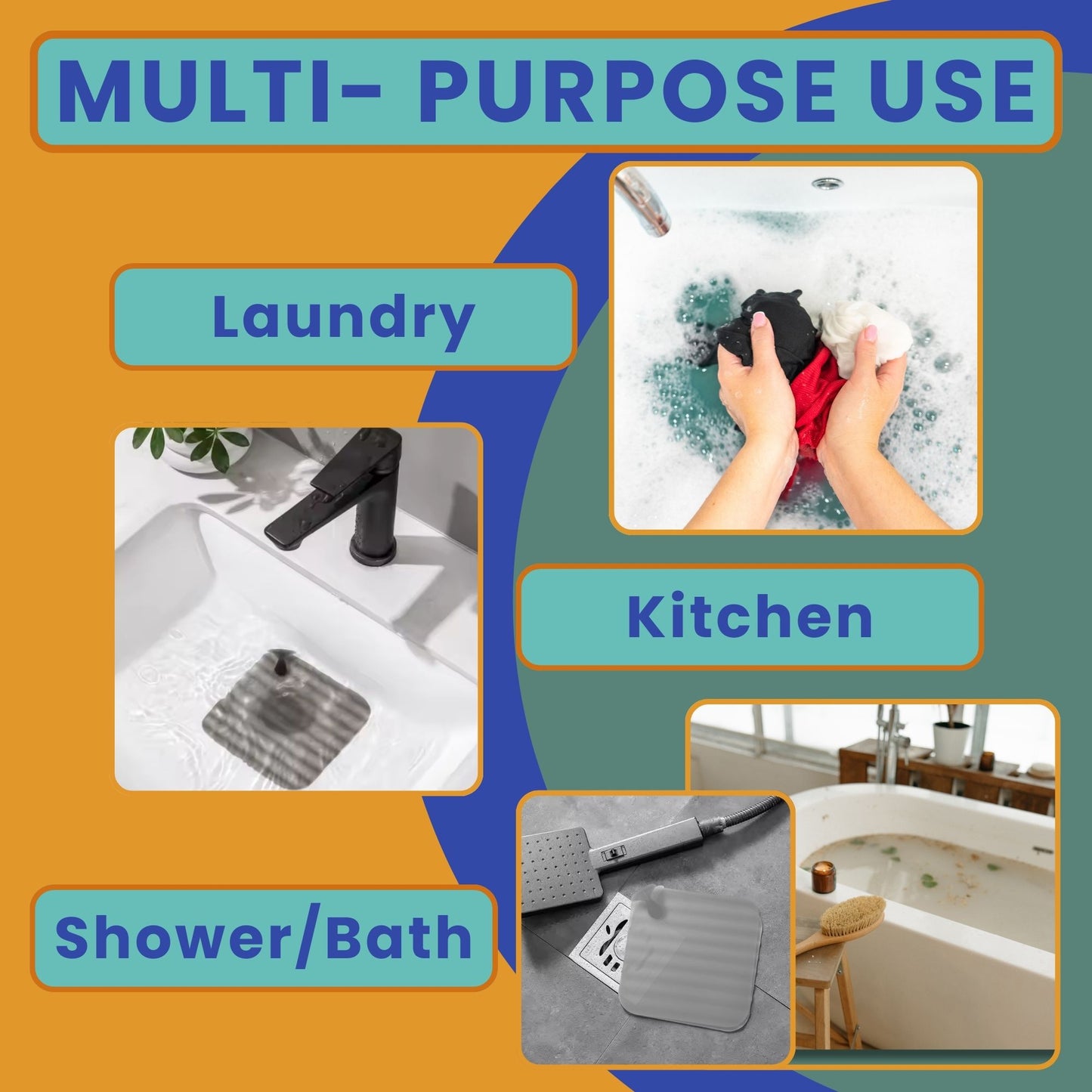 Travel Laundry Detergent Sheets for Hand & Machine Wash with Sink Stopper – TSA-Friendly Laundry Kit | Journey Breeze