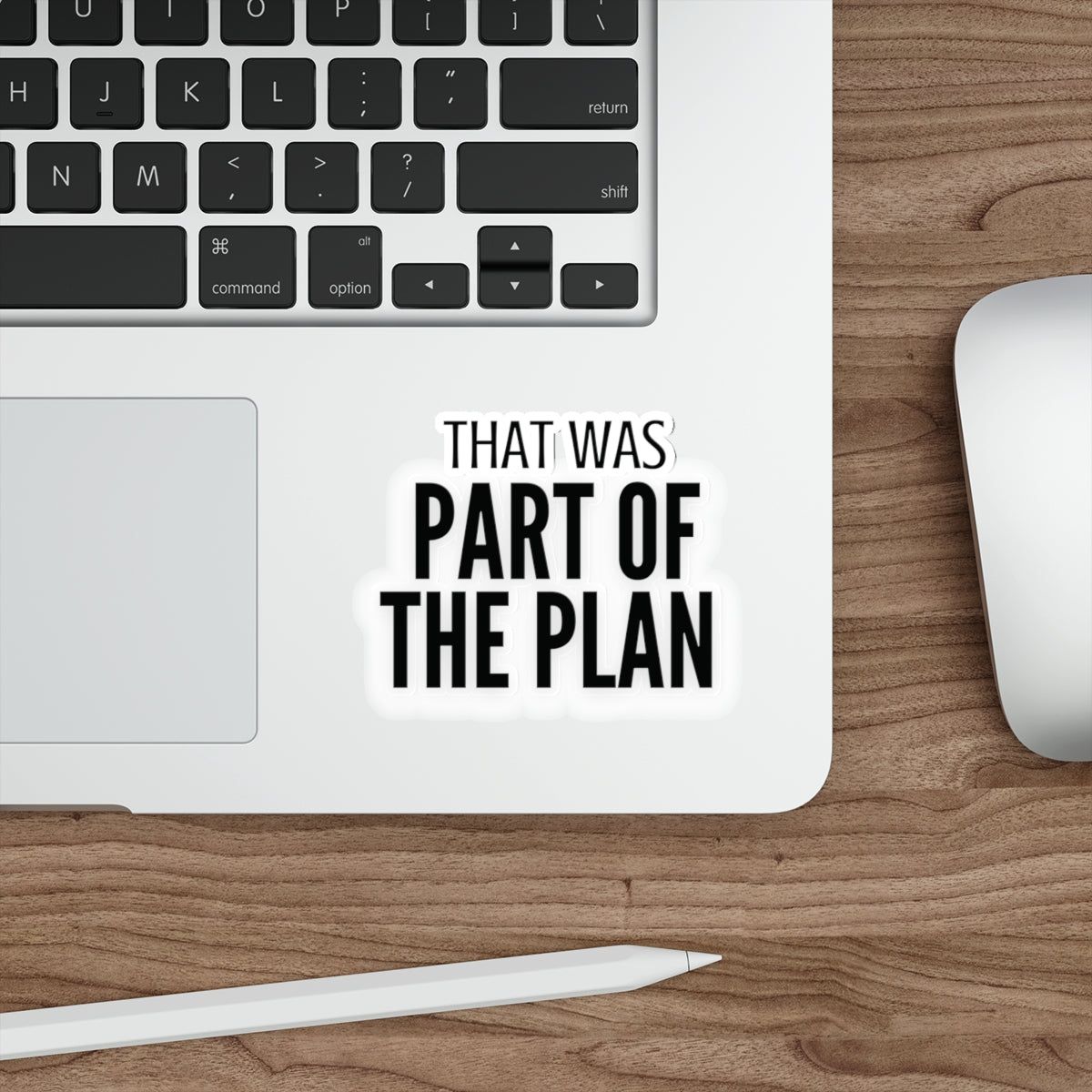 Henry Stickmin "That was part of the plan" Die-Cut Sticker 4*4