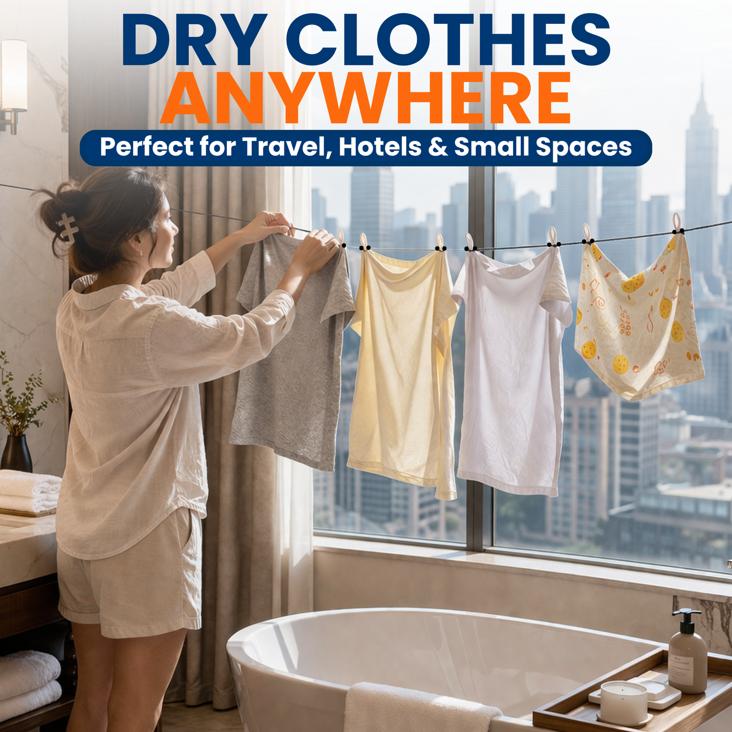 Travel Clothesline