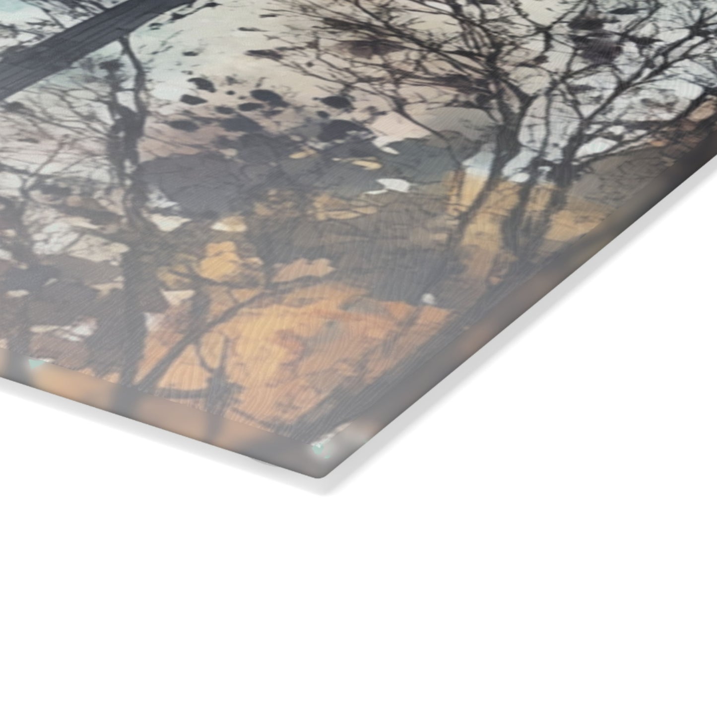Paris France Personalized Tempered Glass Cutting Board, Food Cutting Board, Housewarming Travel Gift