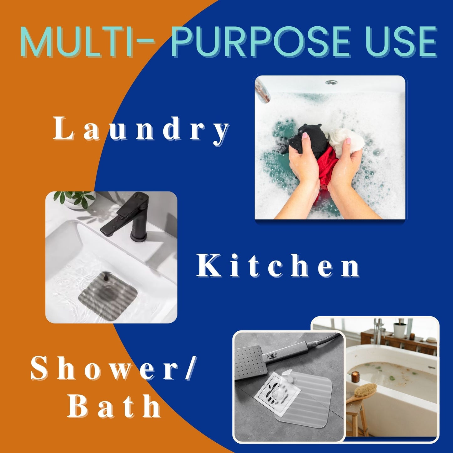 Journey Breeze Travel Laundry Detergent Kit - Includes 2 Sizes of Detergent Sheets, Sink Stopper, Clothesline, Laundry Bag, Canvas Storage Bag and Zipper Pouch - TSA Compliant, Mess-Free