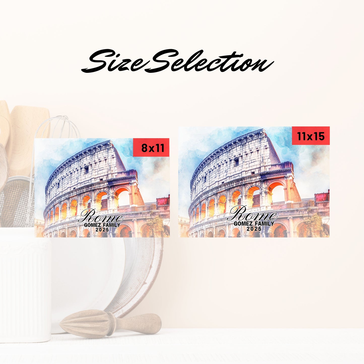 Rome Personalized Glass Cutting Board, Tempered Glass Cutting Board, Food Cutting Board, Housewarming Gift, Travel Destination