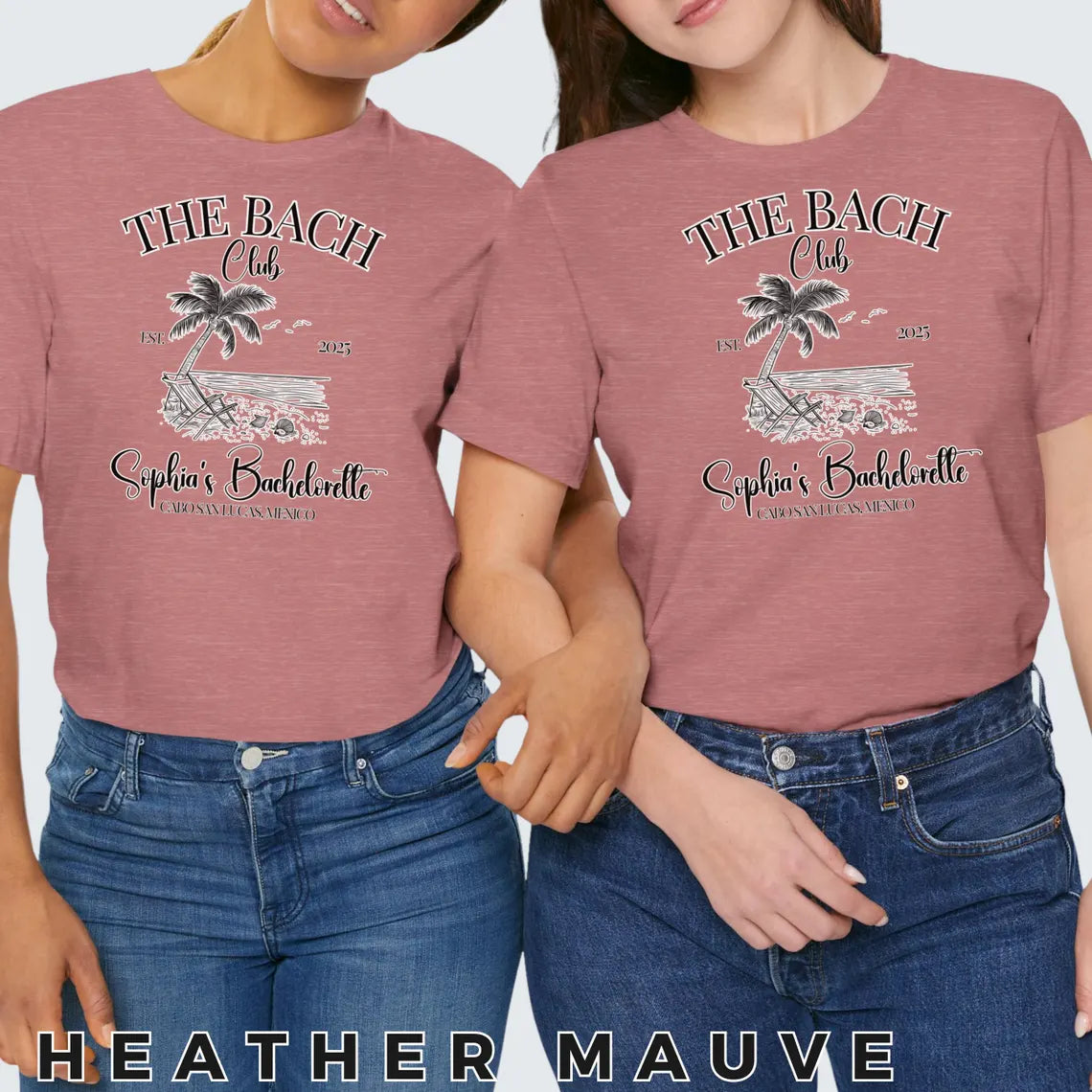 Custom “The Bach Club” Bachelorette Shirt