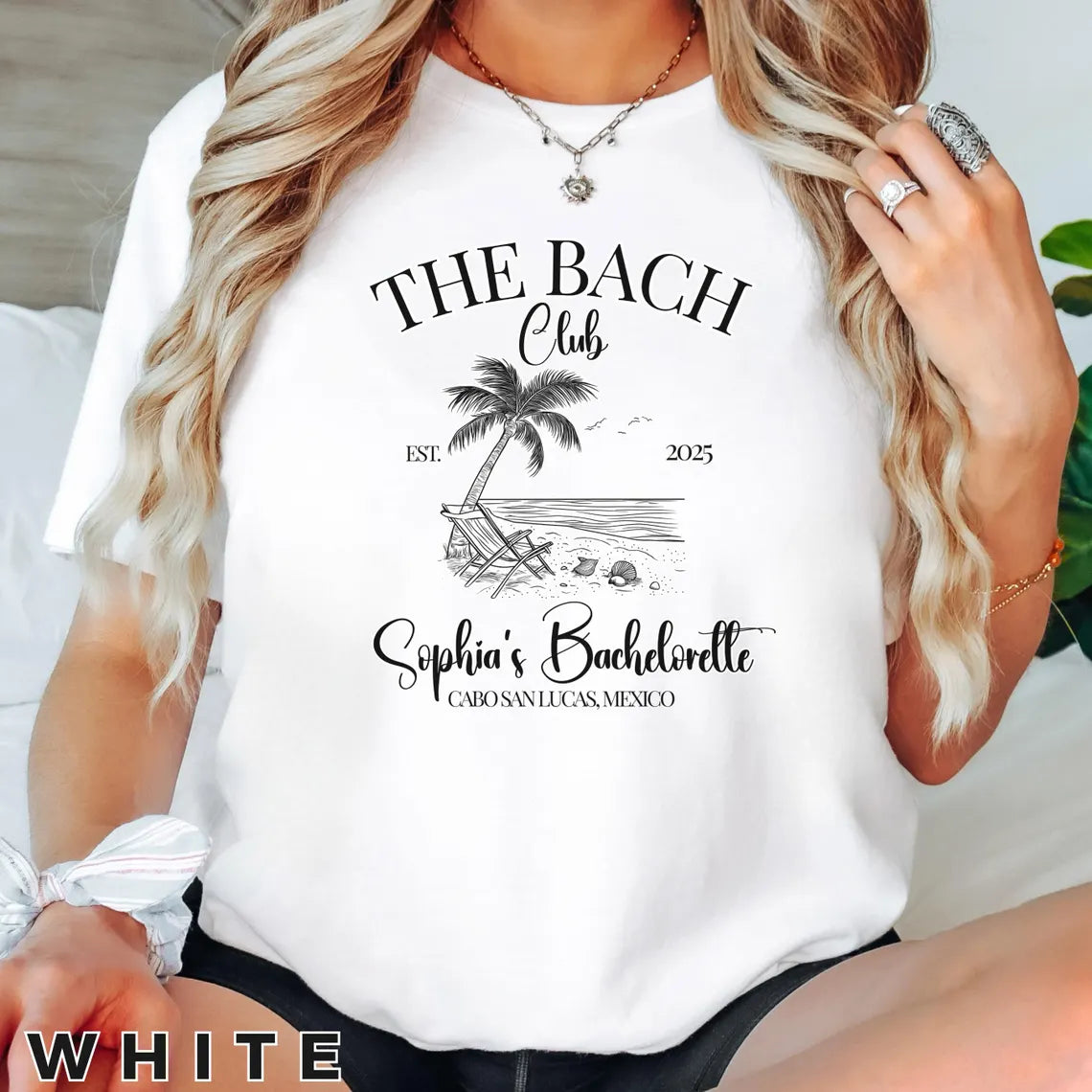 Custom “The Bach Club” Bachelorette Shirt