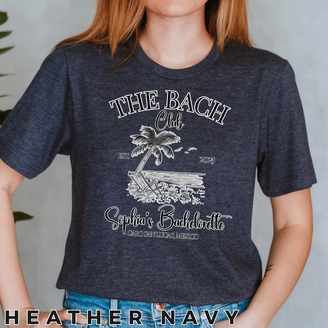 Custom “The Bach Club” Bachelorette Shirt