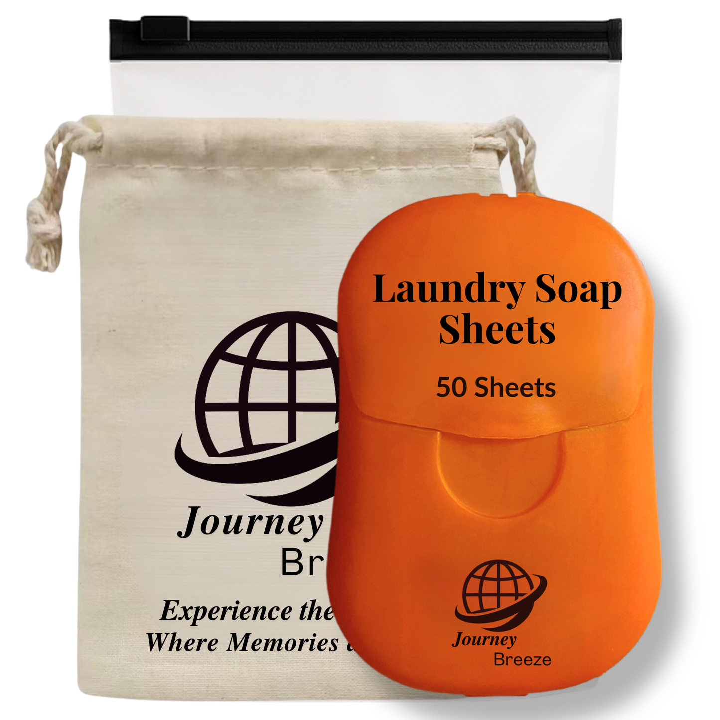 Travel Laundry Detergent Sheets for Sink Washing – TSA-Friendly | Journey Breeze