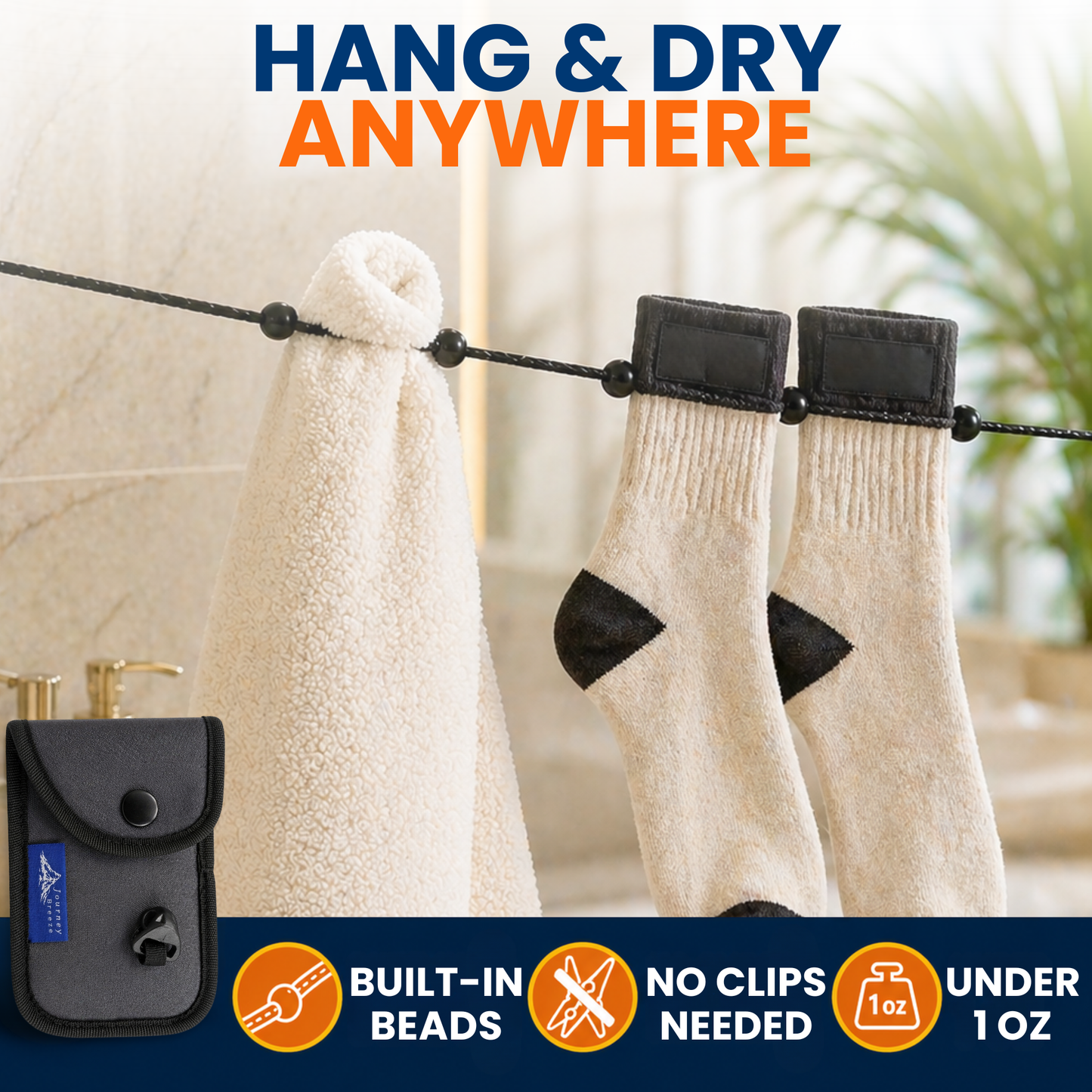 Travel Clothesline